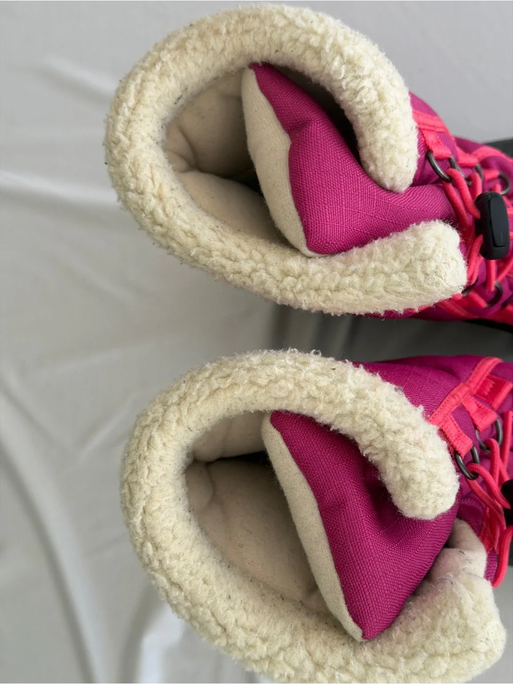 Sorel Kids or Women’s Magenta Black Insulated Snow Boots.